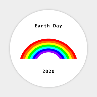 Rainbows for Earth Day Magnet